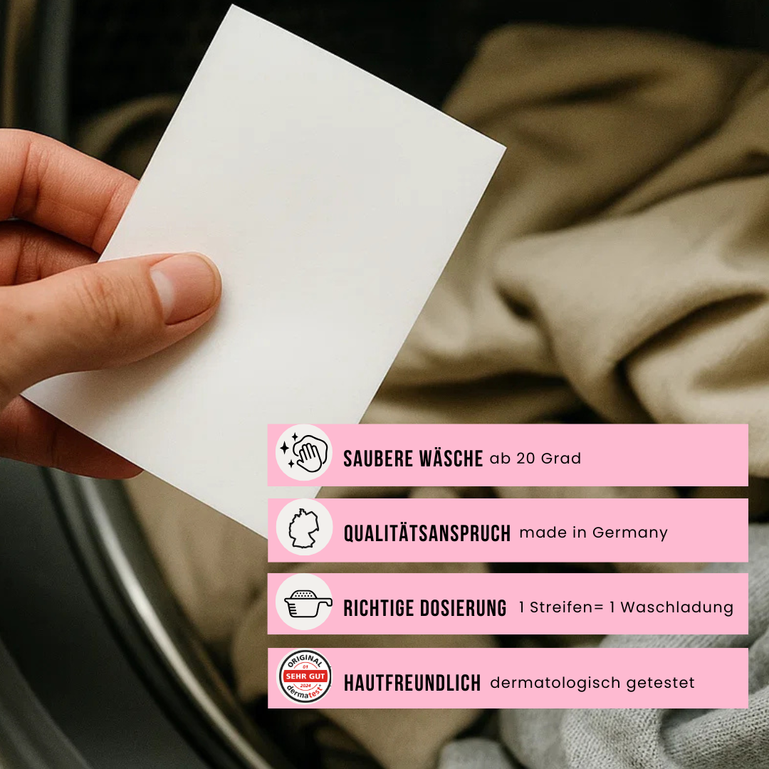 Waschmittelstreifen - 1. Gen. - Neutral