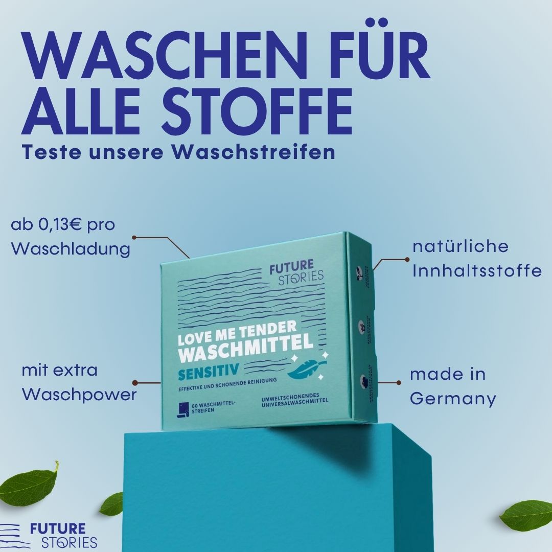 Waschmittelstreifen - 1. Gen. - Sensitiv