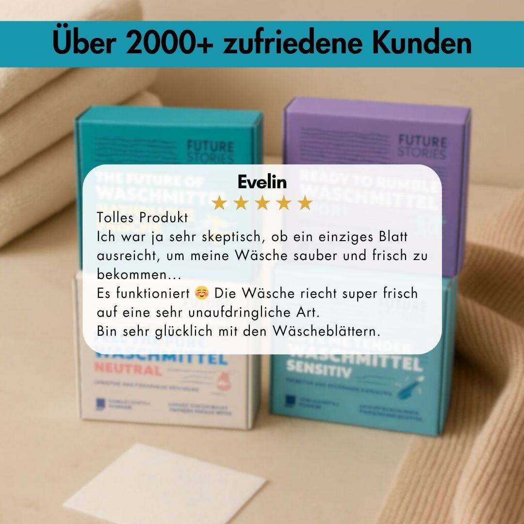 Waschmittelstreifen - Sensitiv