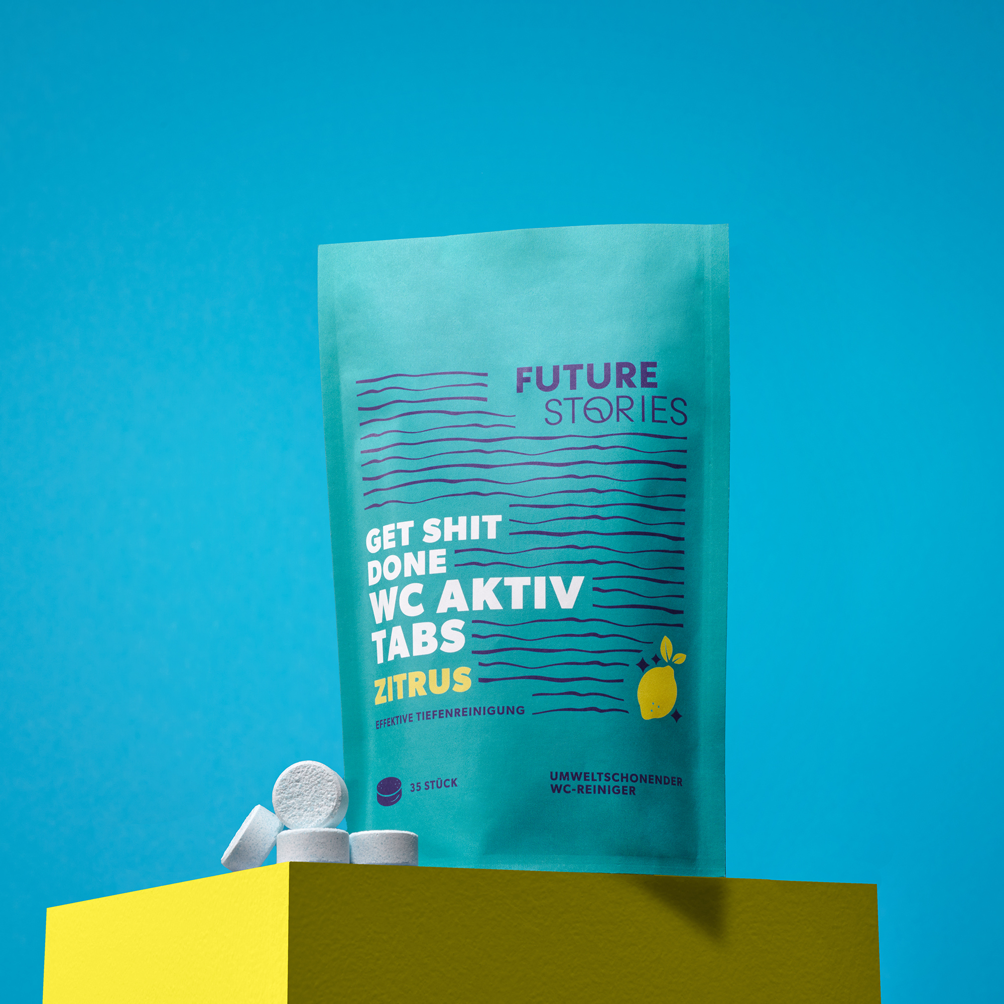 WC Aktiv Tabs - Zitrus