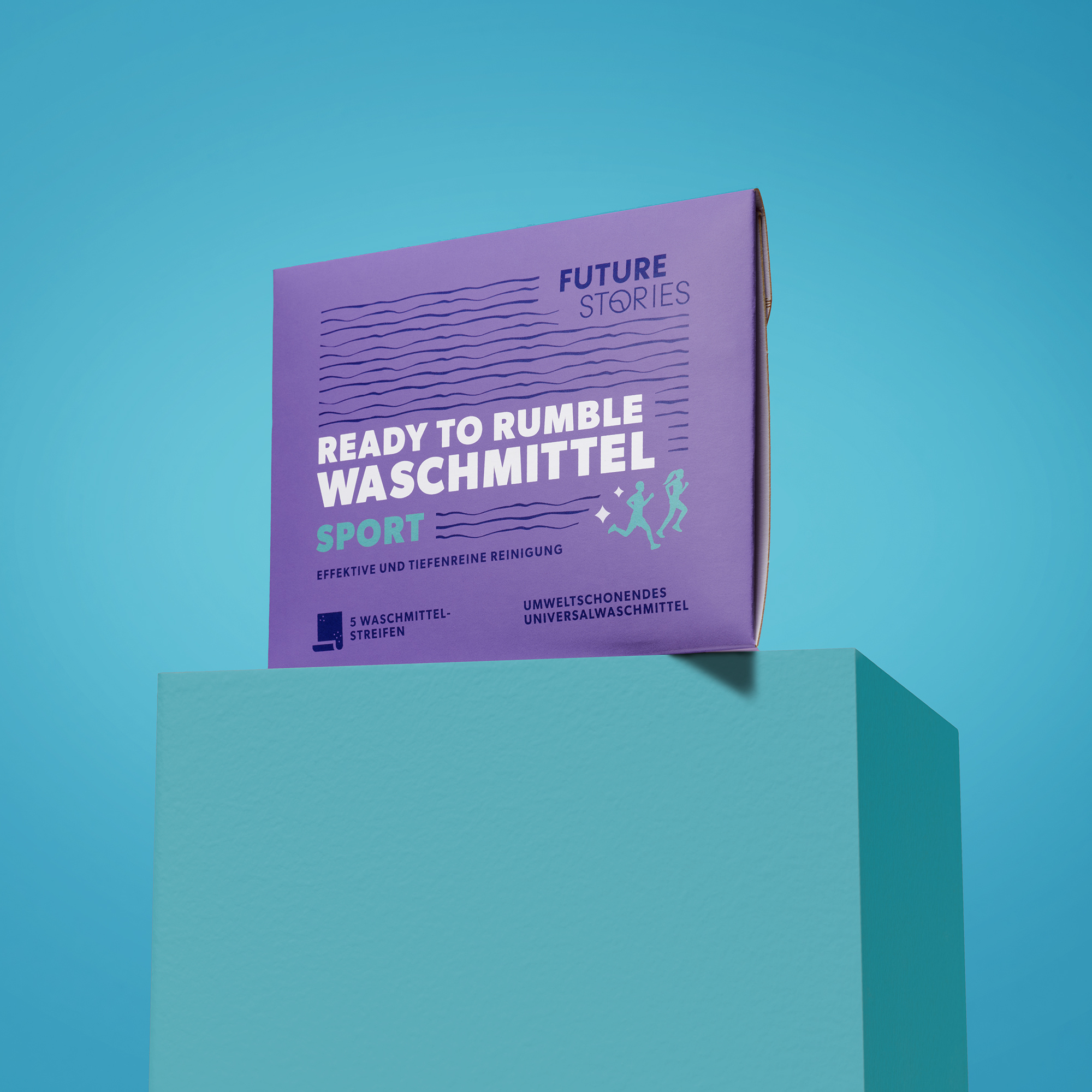 Waschmittelstreifen Probiergröße - Sport