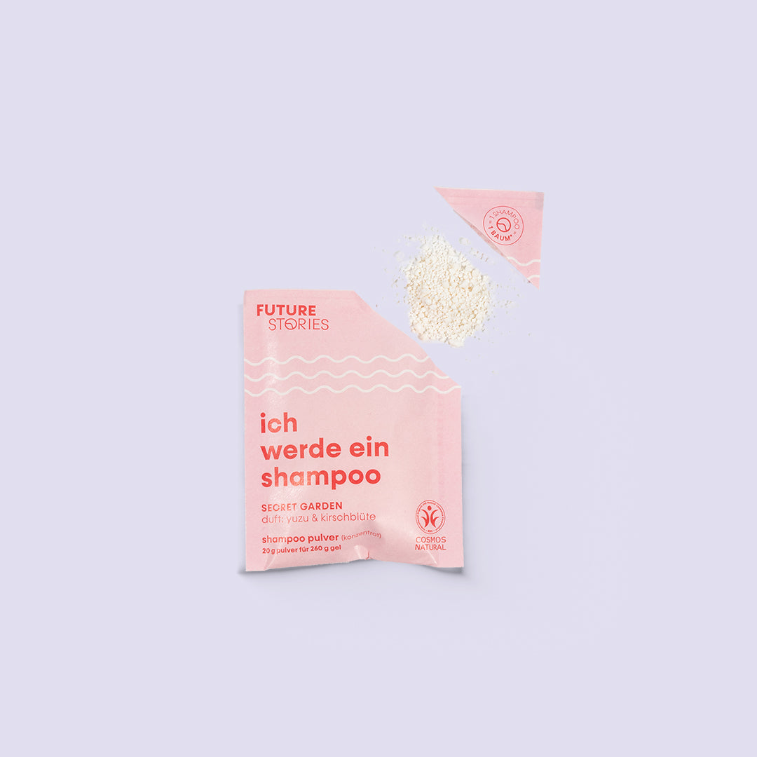 So funktioniert das Shampoo Pulver von FUTURE STORIES