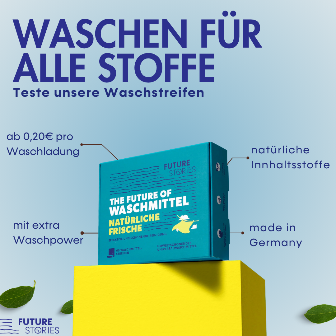 Waschmittelstreifen - Natürliche Frische