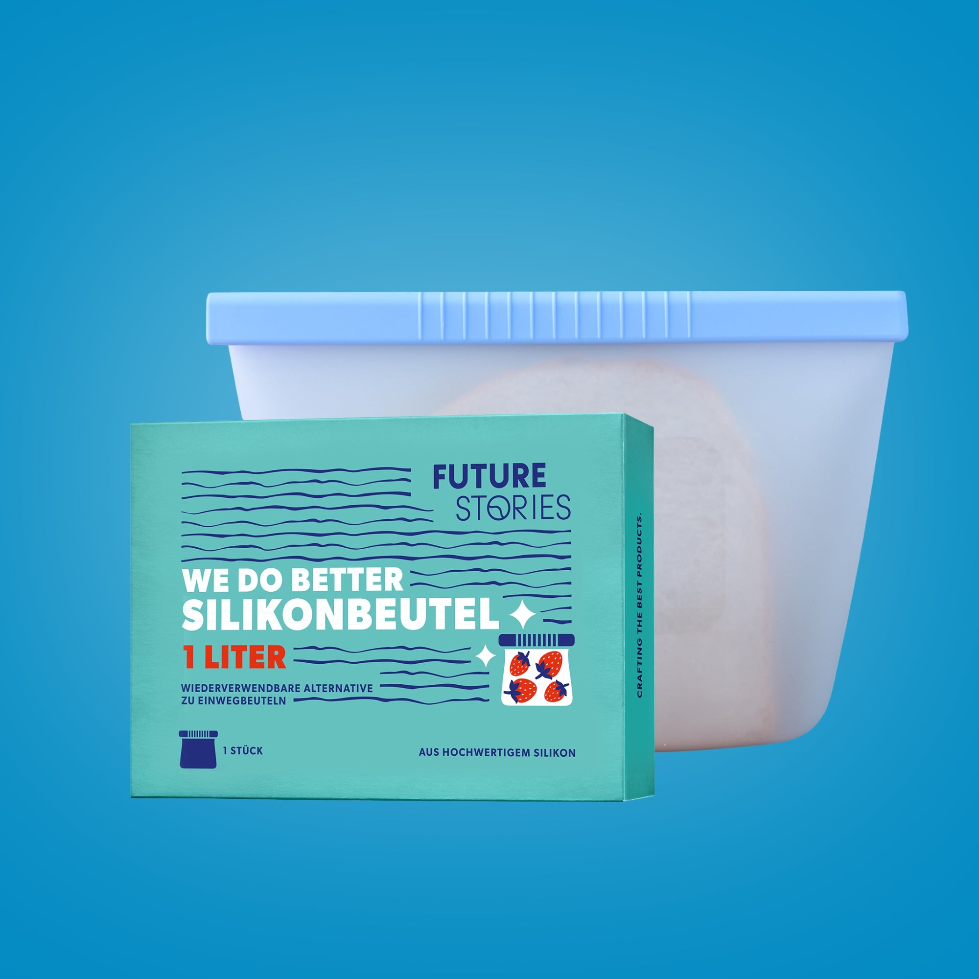 Silikonbeutel - 1l